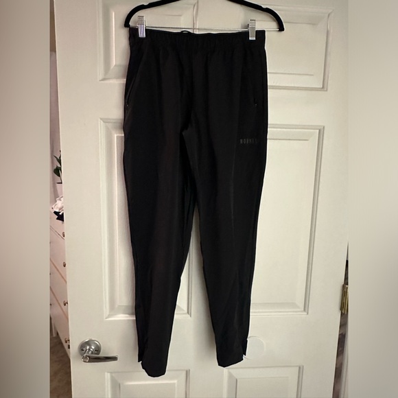 NWOT women’s nobull black windbreaker joggers- S - Picture 1 of 3